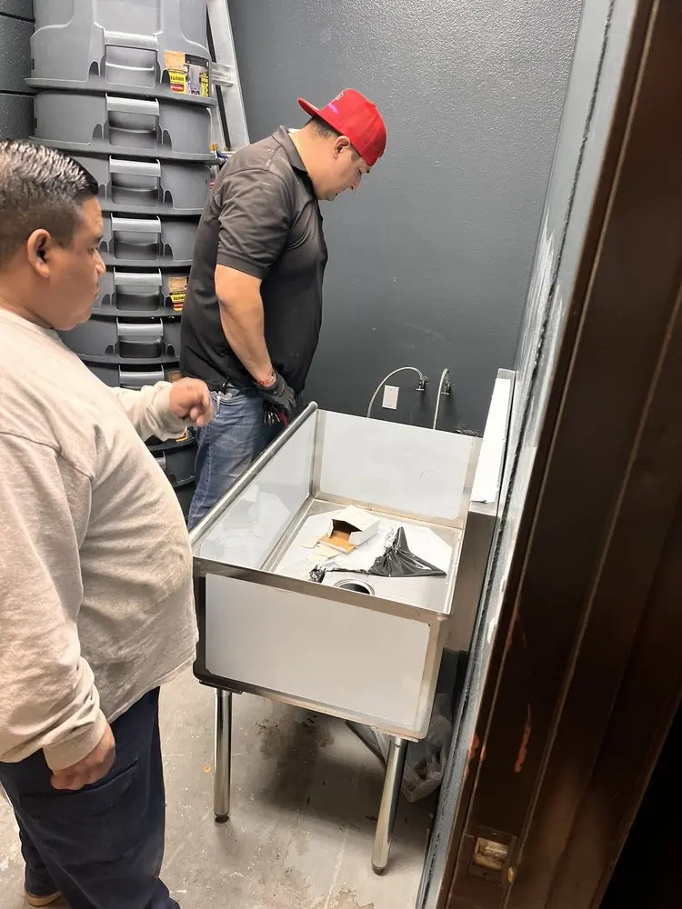 Commercial plumbing and sink installation in Philipsburg